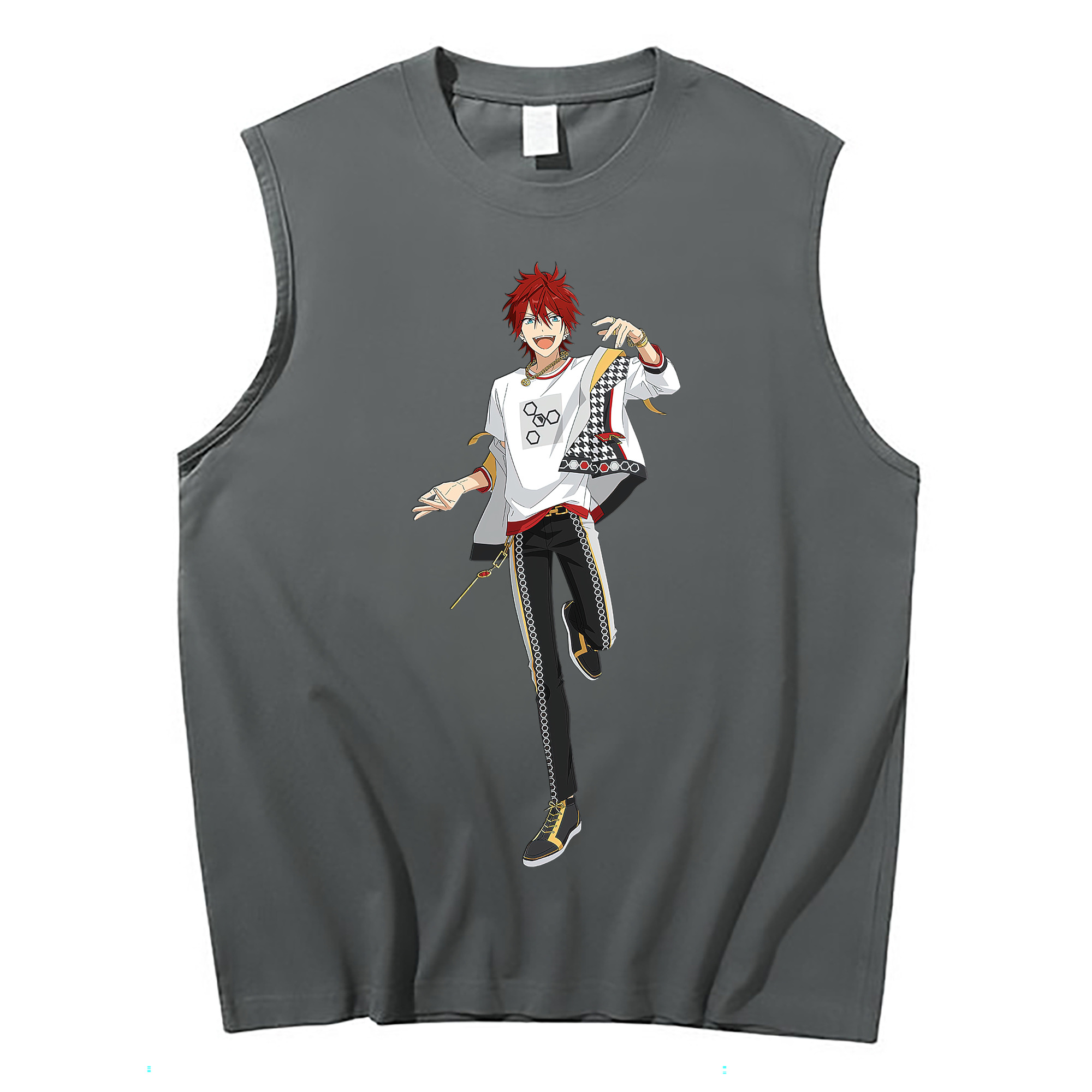 （画像用） あんさんぶるスターズ! Ensemble Stars コットン100％タンクトップ（フロントプリント）